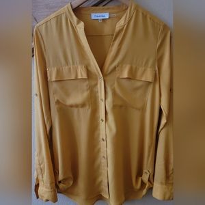 Calvin Klein Beautiful Blouse Size XS
